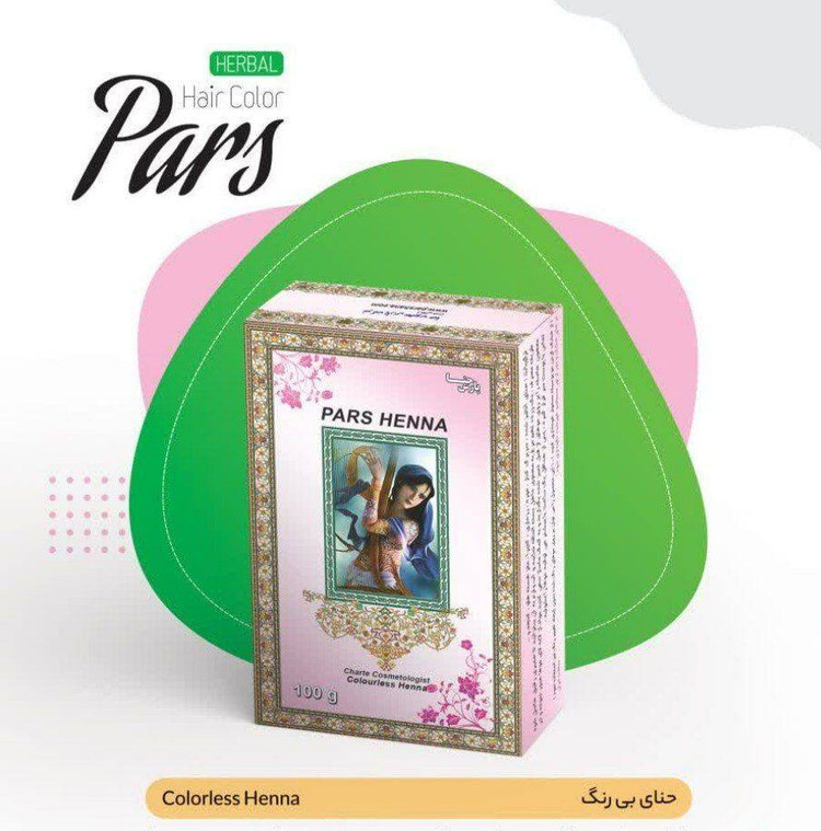 رنگ موی حنا بی رنگ