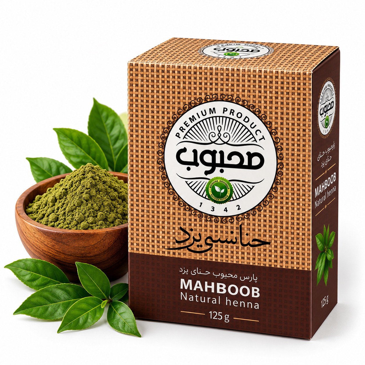 حنا طبیعی پارس 125 گرمی