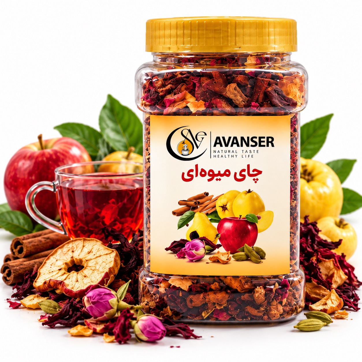 چای میوه ای
